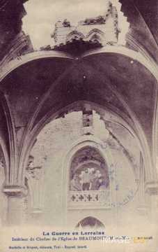 Eglise détruite (Beaumont)